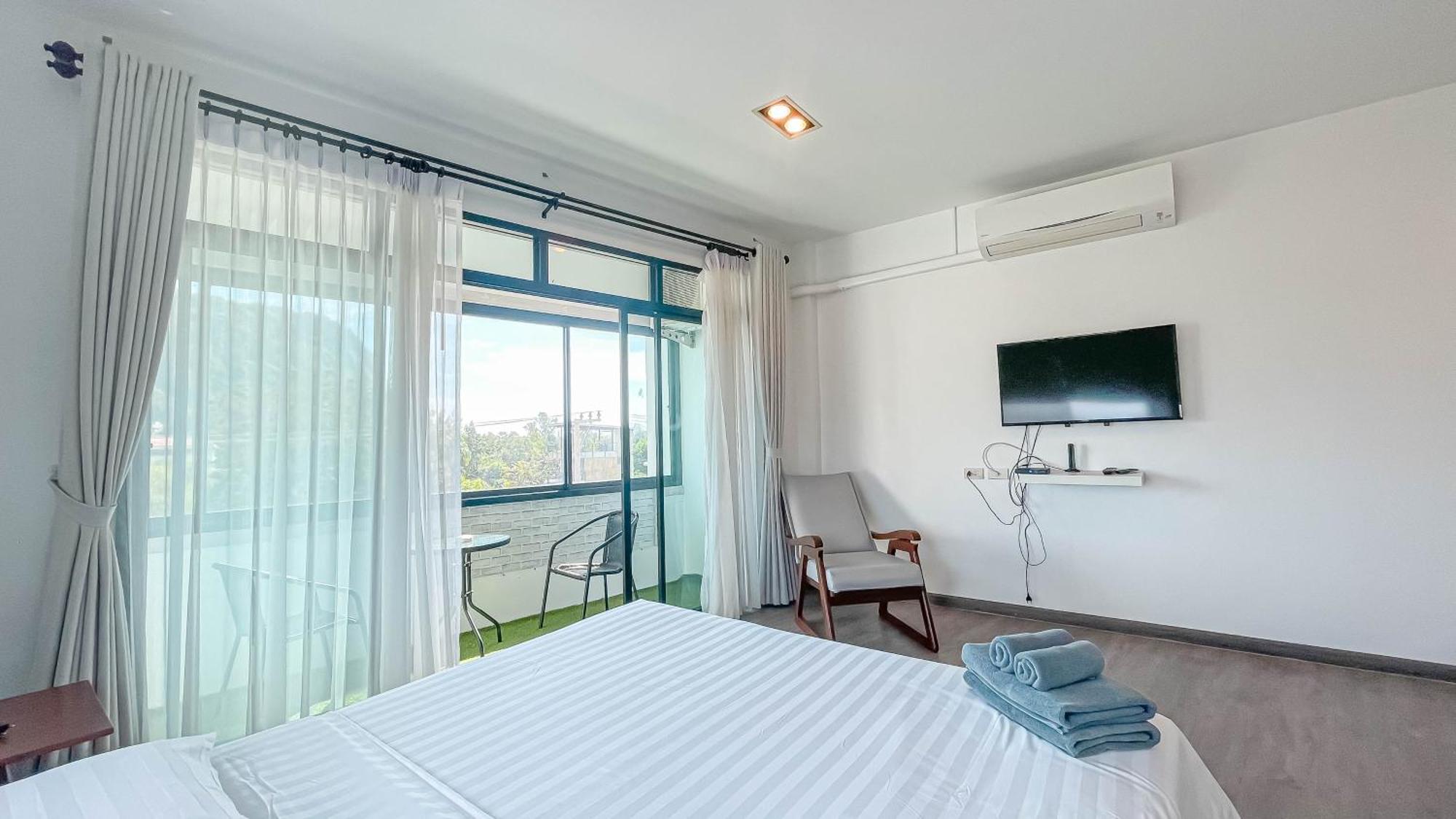 Ban Nong Sua  Rublom Chomview Pranburiアパートホテル 部屋 写真