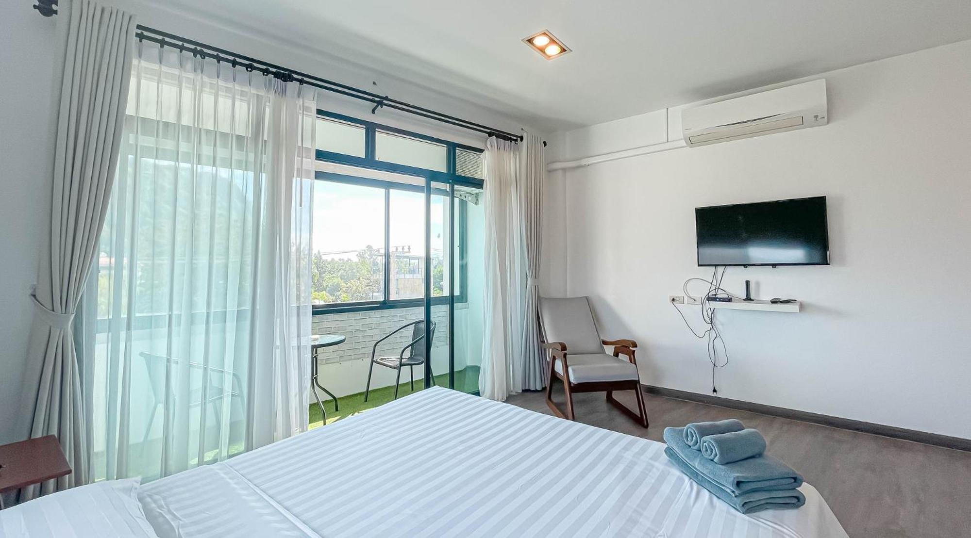 Ban Nong Sua  Rublom Chomview Pranburiアパートホテル 部屋 写真