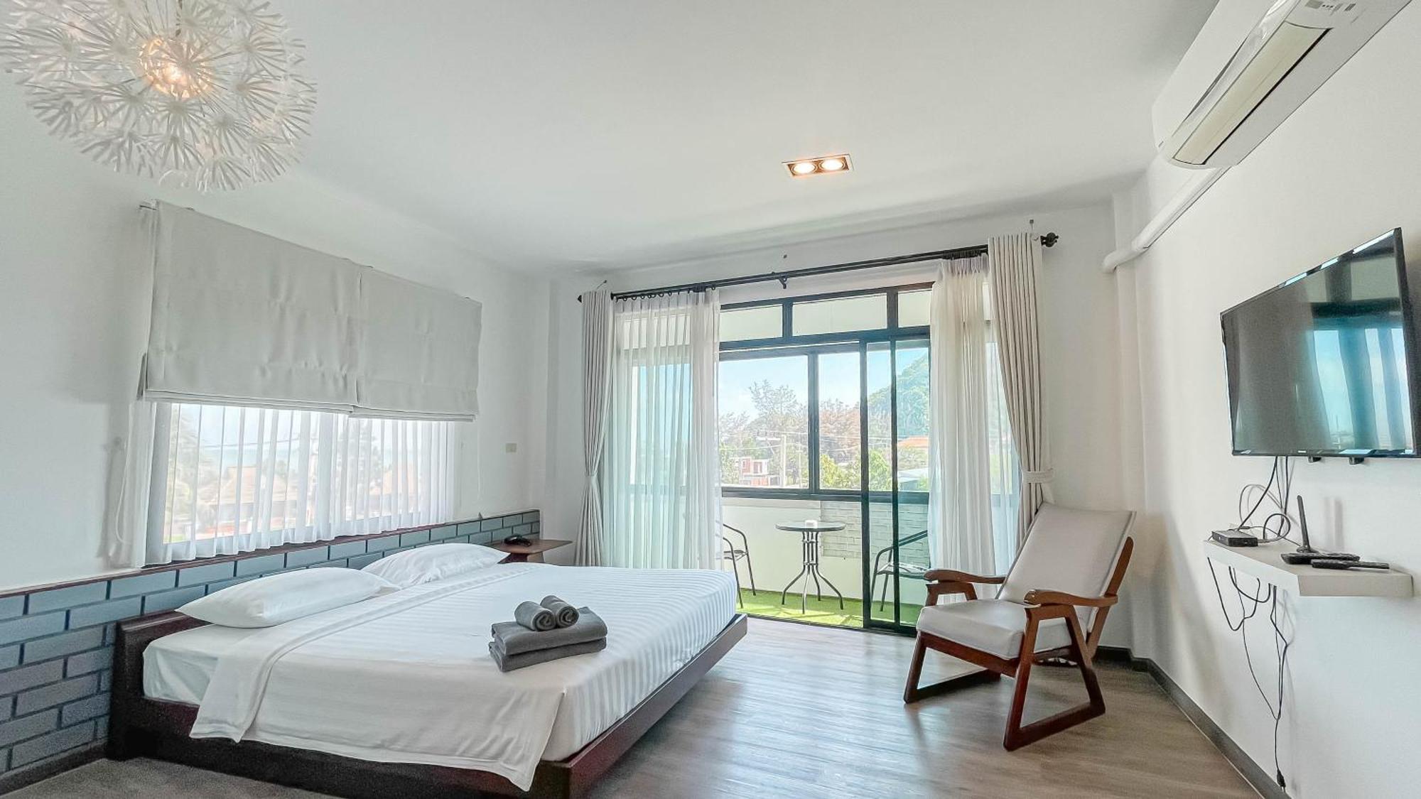 Ban Nong Sua  Rublom Chomview Pranburiアパートホテル 部屋 写真